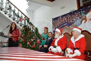 Presentación de la visita de Papá Noel a Telde (Foto TA)